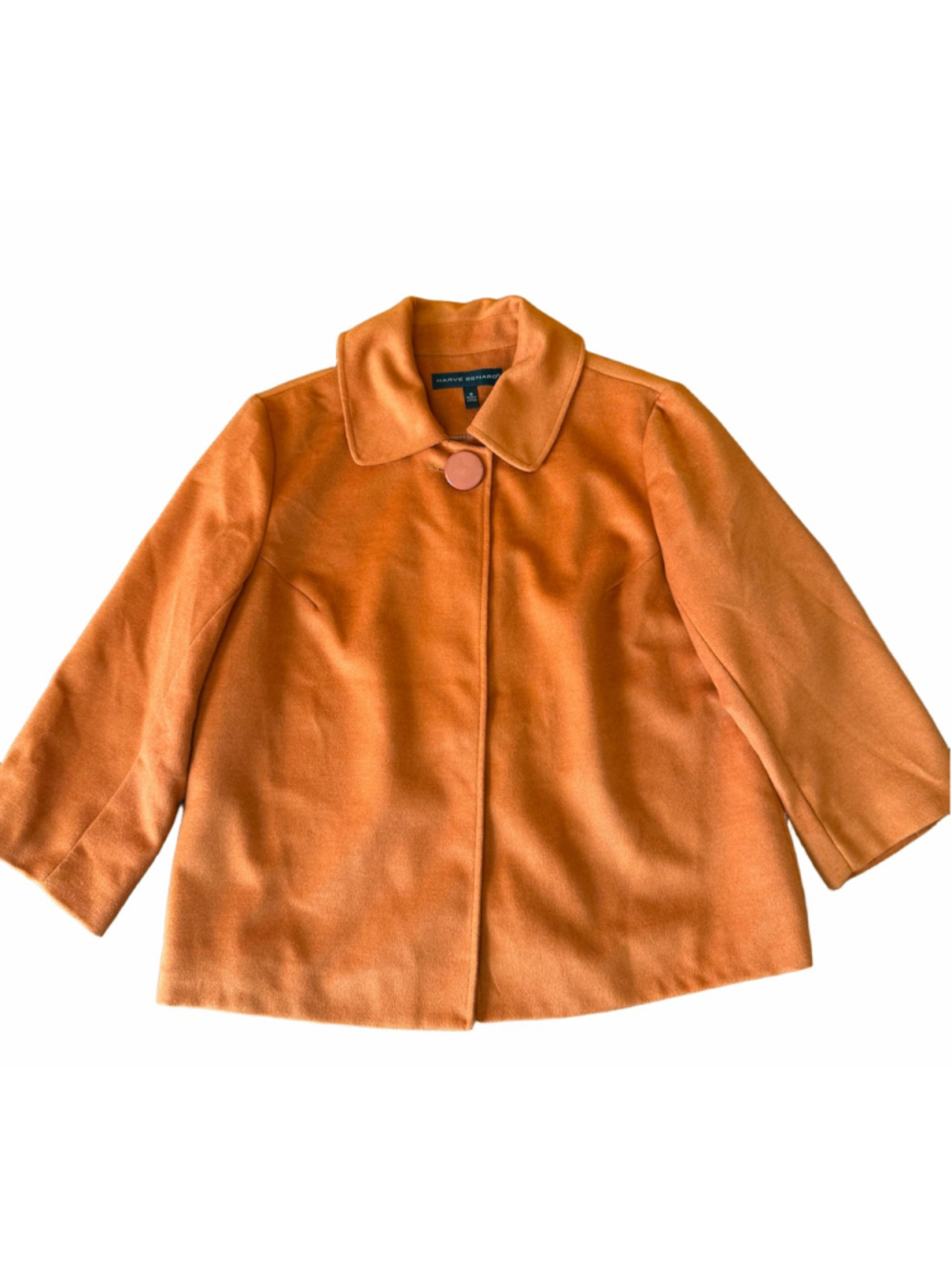 Harvé Benard Burnt Orange Jacket Size M